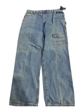 Vintage Bugle Boy Baggy Carpenter Jeans.  Size 36x30 Bugle Baggy / Wide-leg Y2K